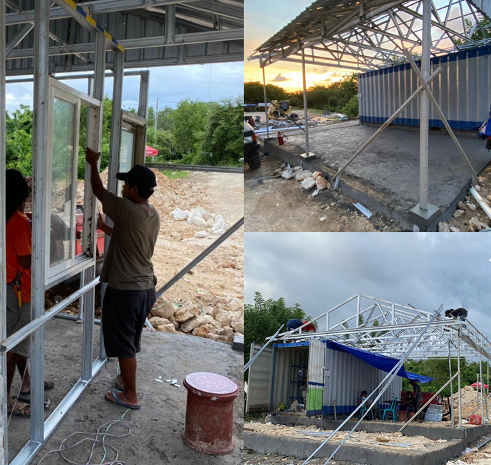 Steel Roof Installation